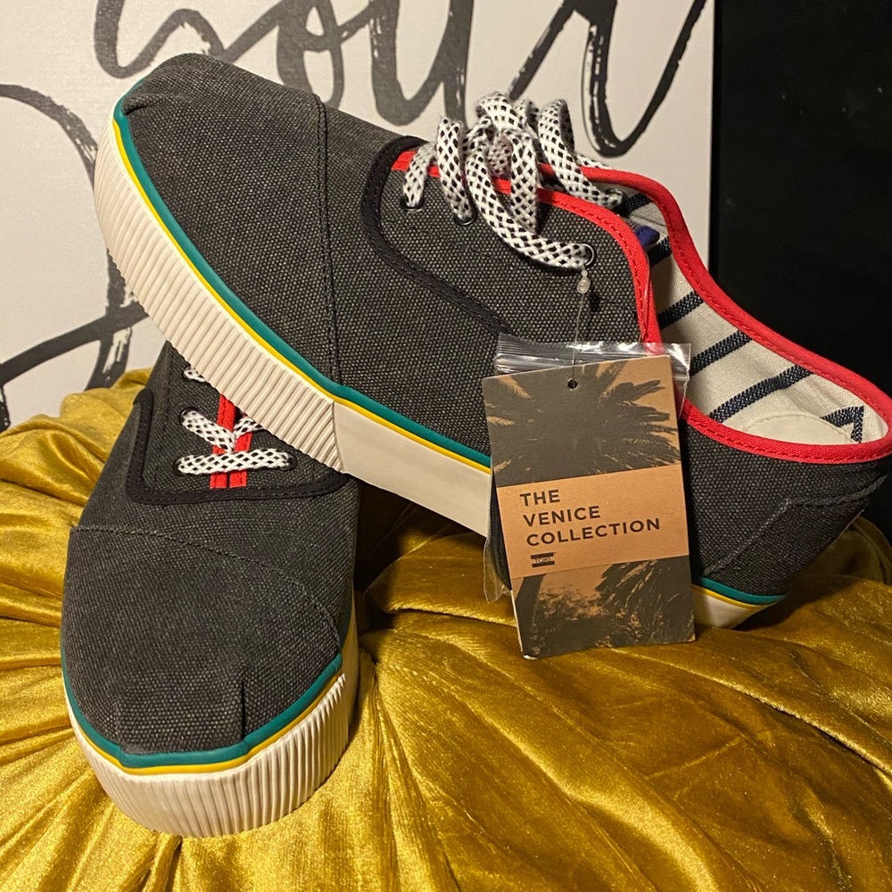 Toms Cordones Boardwalk (Women’s Size 11 Platform